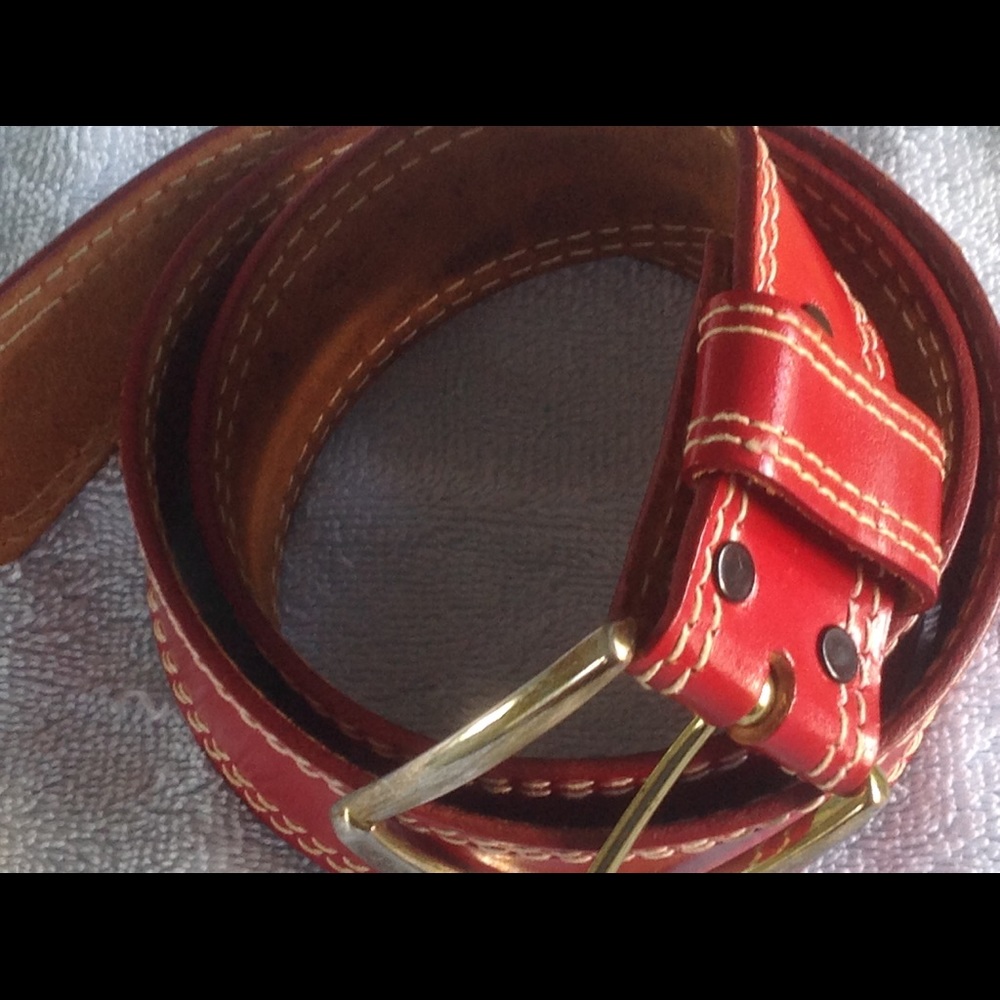 Swank quality leather Belt